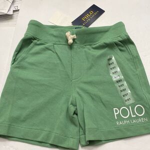 Polo childrens shorts pistachio green 100 % cotton NEW. size 2T